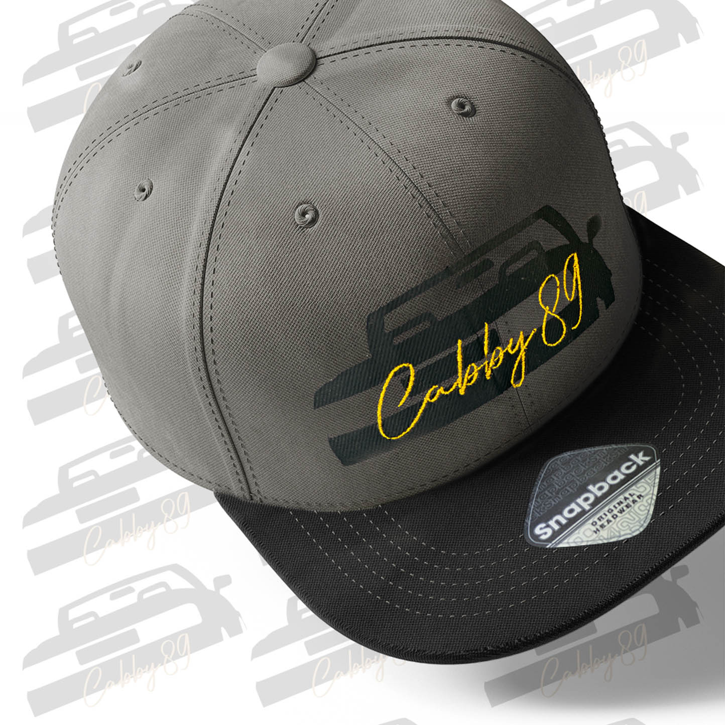 CAB89 Golden Cabby Basecap Snapback CAB89 Golden Cabby Basecap Snapback